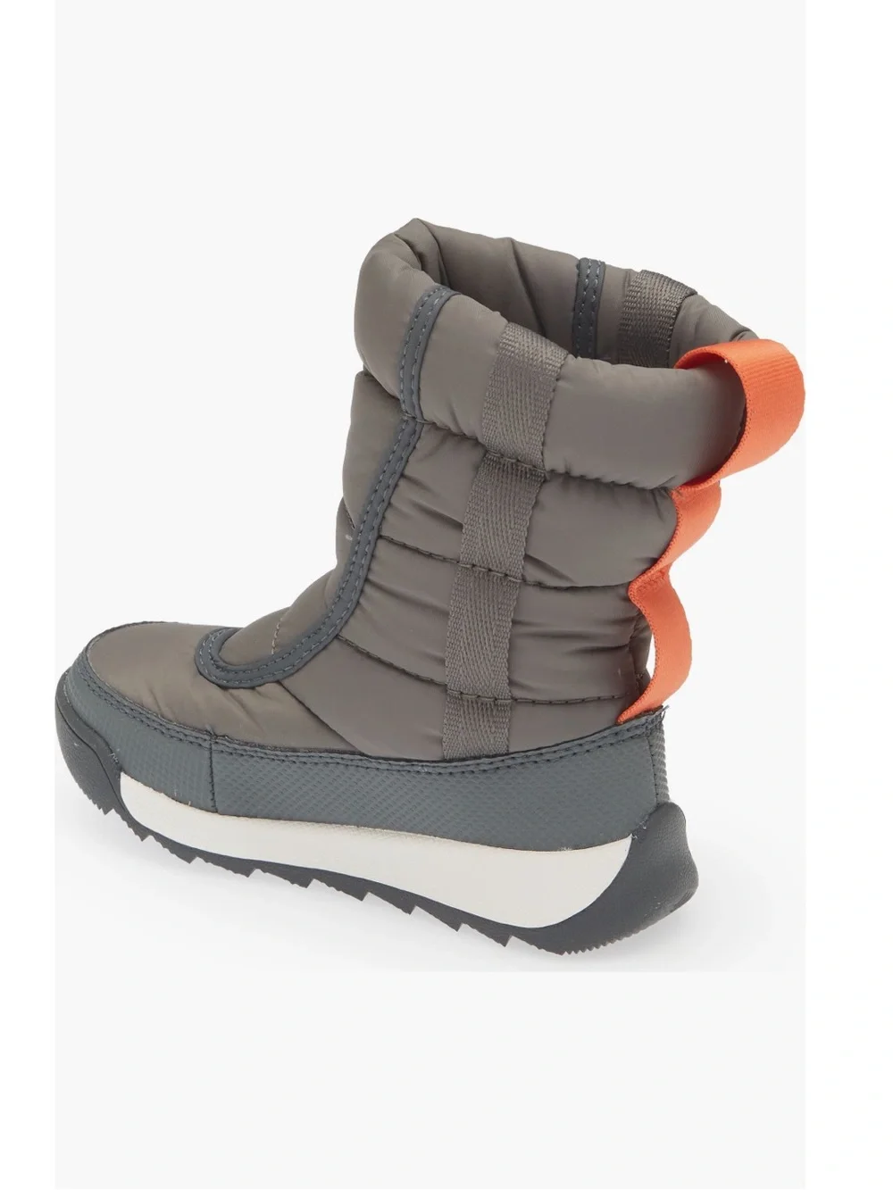 SOREL Whitney II Puffy Waterproof Boot In Olive Quarry & Sea Salt - Reemoly